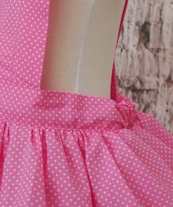 Pembe Puantiyeli Kız Çocuk Tütü Elbise