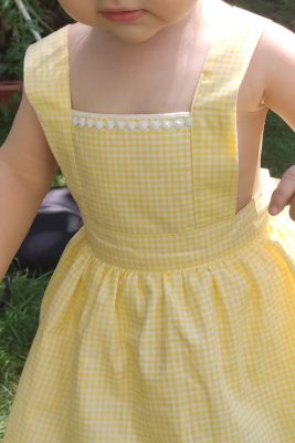 kız çocuk sarı tütü elbise